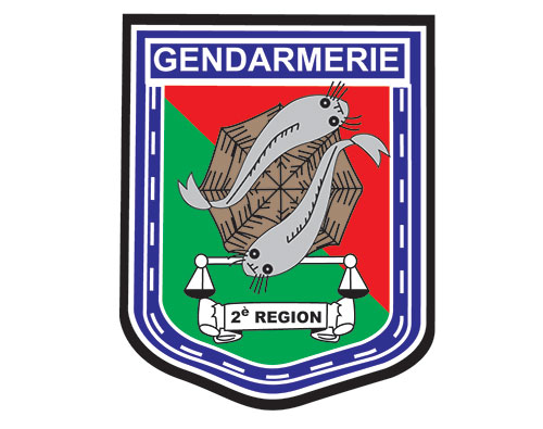 Ecusson de la 2è Région de Gendarmerie