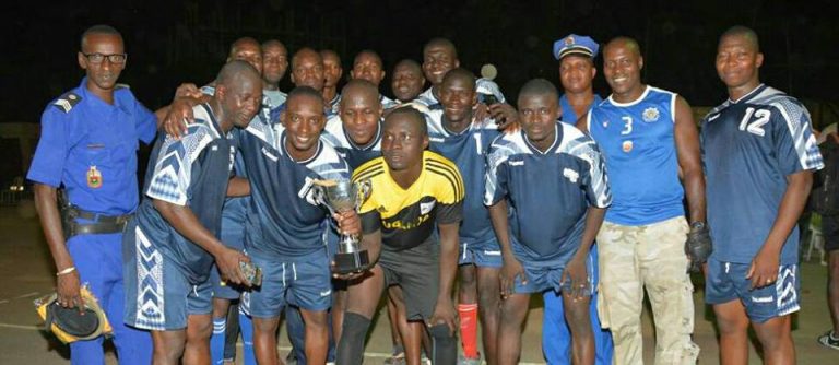 l’équipe de football la Gendarmerie