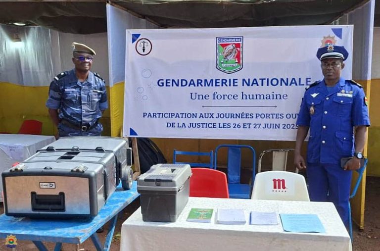 Journées Portes Ouvertes de la justice à Bobo-Dioulasso : l’équipe PJ de la deuxième Légion de Gendarmerie marque sa présence
