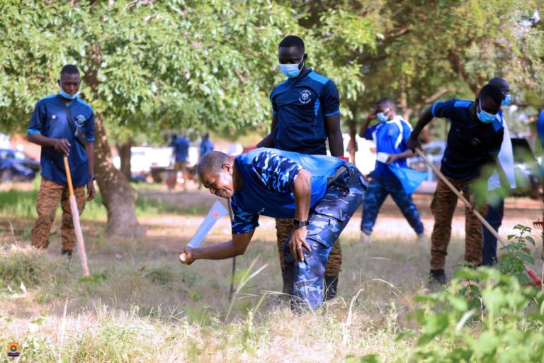 Pour l’ordre et la discipline : la Gendarmerie nationale s’engage au Centre médical de Nioko 1