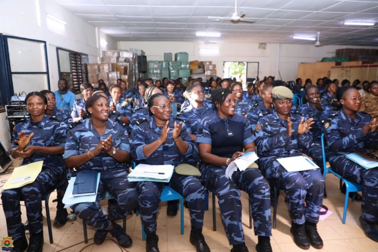 Résilience des Forces de Défense et de Sécurité : 100 personnels féminins de la Gendarmerie nationale outillés pour mieux gérer le stress et prévenir les violences basées sur le genre