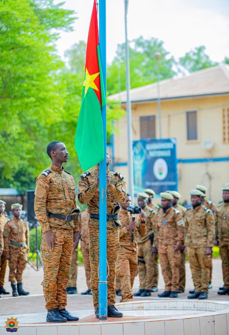 JEPPC : la Gendarmerie Nationale mobilisée entre montée des couleurs et actions d’assainissement