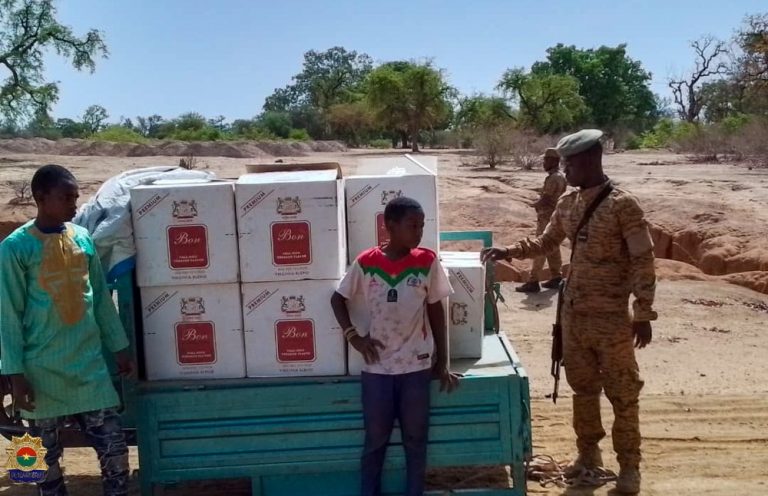 Burkina Faso: La Gendarmerie Nationale met la main sur un stock conséquent de cigarettes illicites